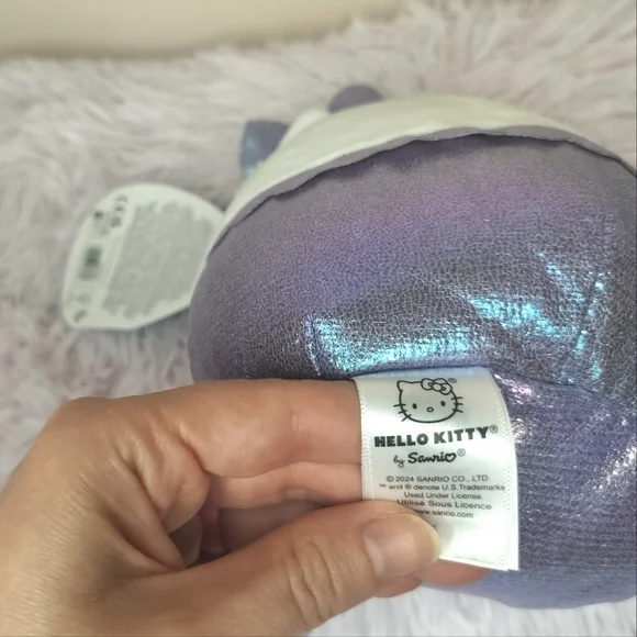 Hello Kitty Purple Mermaid Squishmallow - Picture 5 of 8